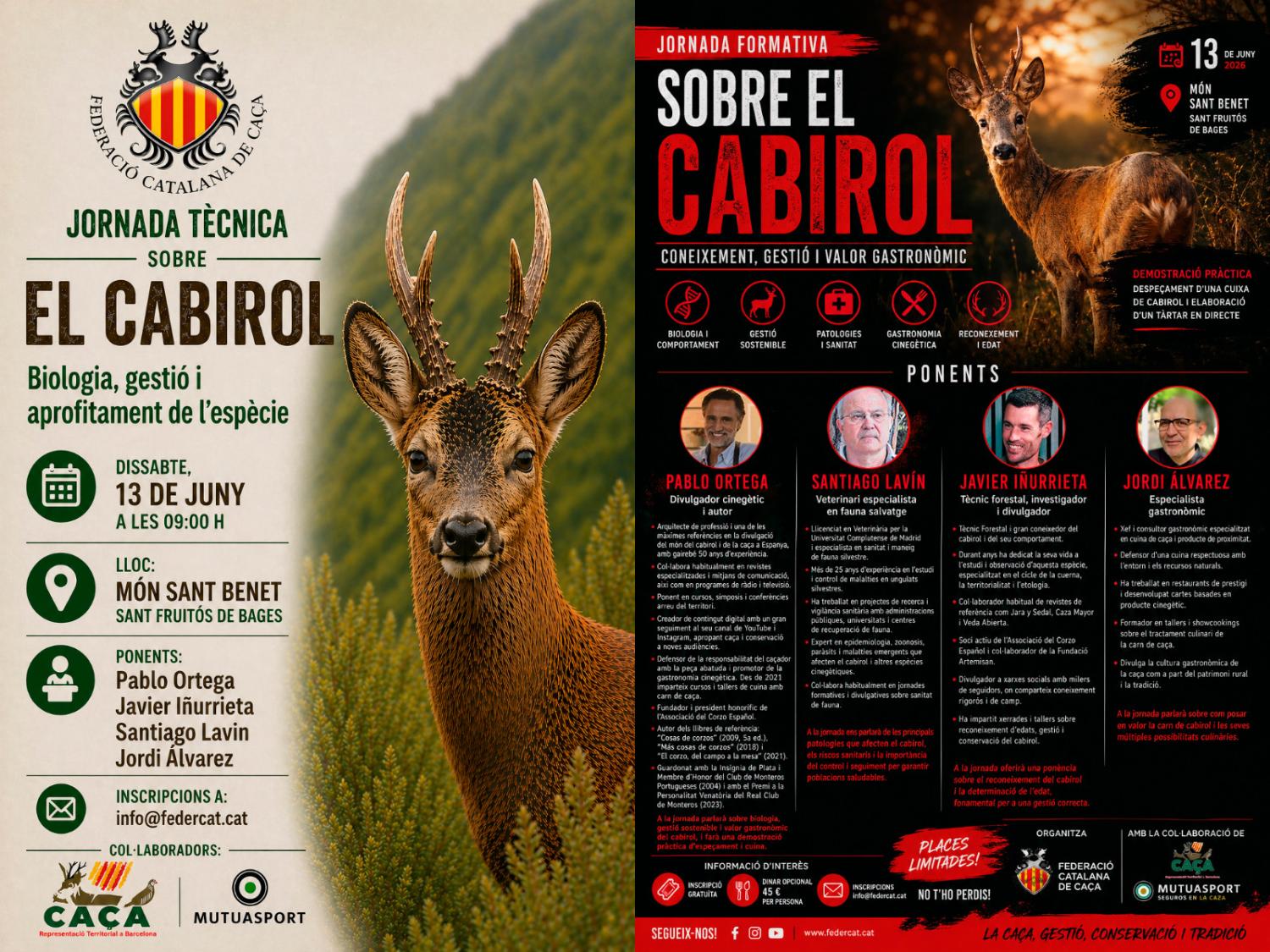 Jornada Tècnica: El Cabirol